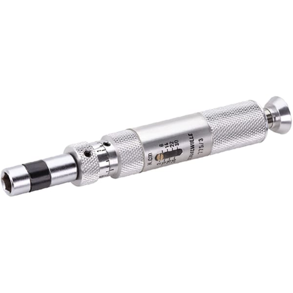 Torque screwdriver TORSIOMAX No.775/3 DREHMOMENTSCHRAUBENDREHER 2-30 cNm Size of mount F 6, 3